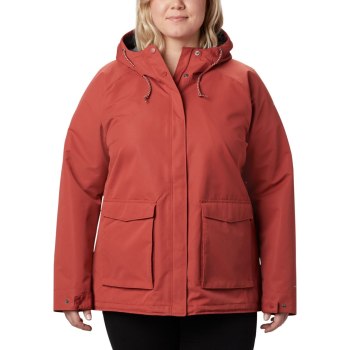 Columbia South Canyon Plus Size, Chamarras Rojos Para Mujer | 627810-CAO